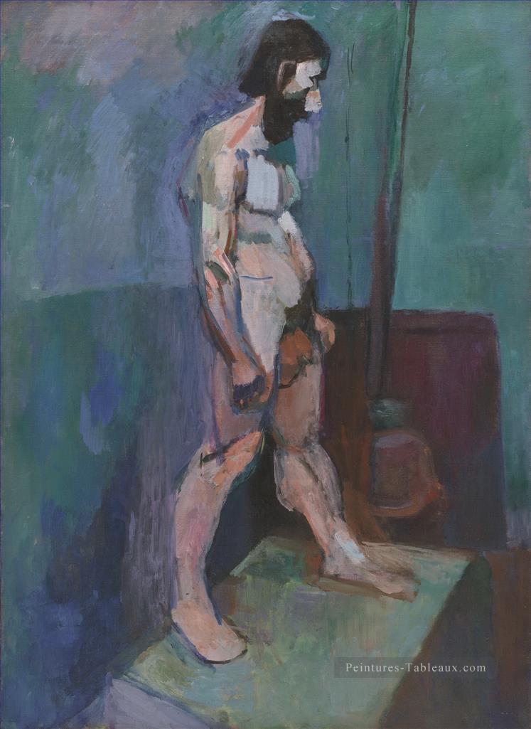 Modèle masculin abstrait fauvisme Henri Matisse Peintures à l'huile